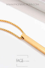 Casual Unisex Minimalist Social Necklace