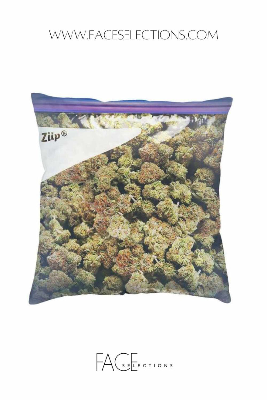 Decorative Kush Print Square Pillowcases