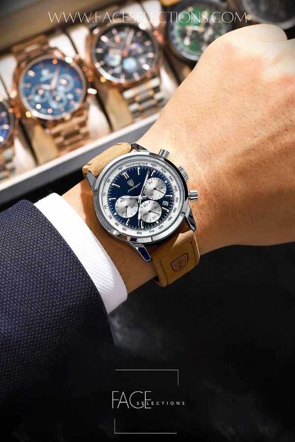 Exquisite Men's Luxury Wristwatch