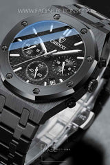 Mens Royal Stainless Steel Luxury Wristwatch