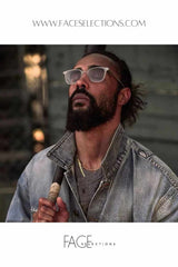Retro Acetate Frame Eyeglasses
