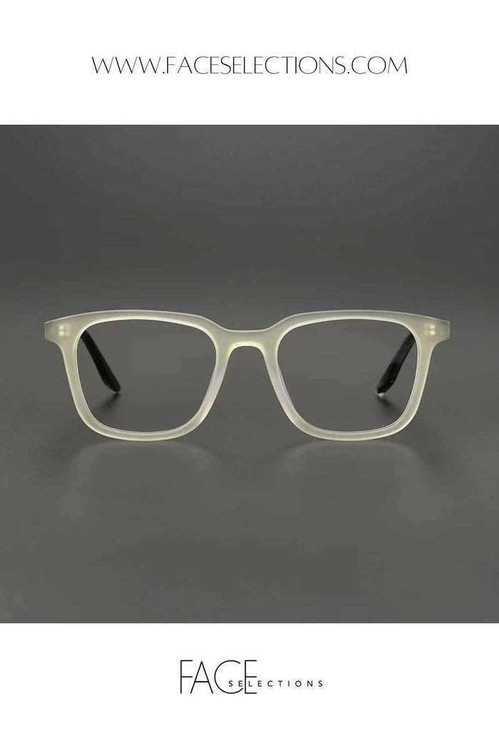 Retro Acetate Frame Eyeglasses