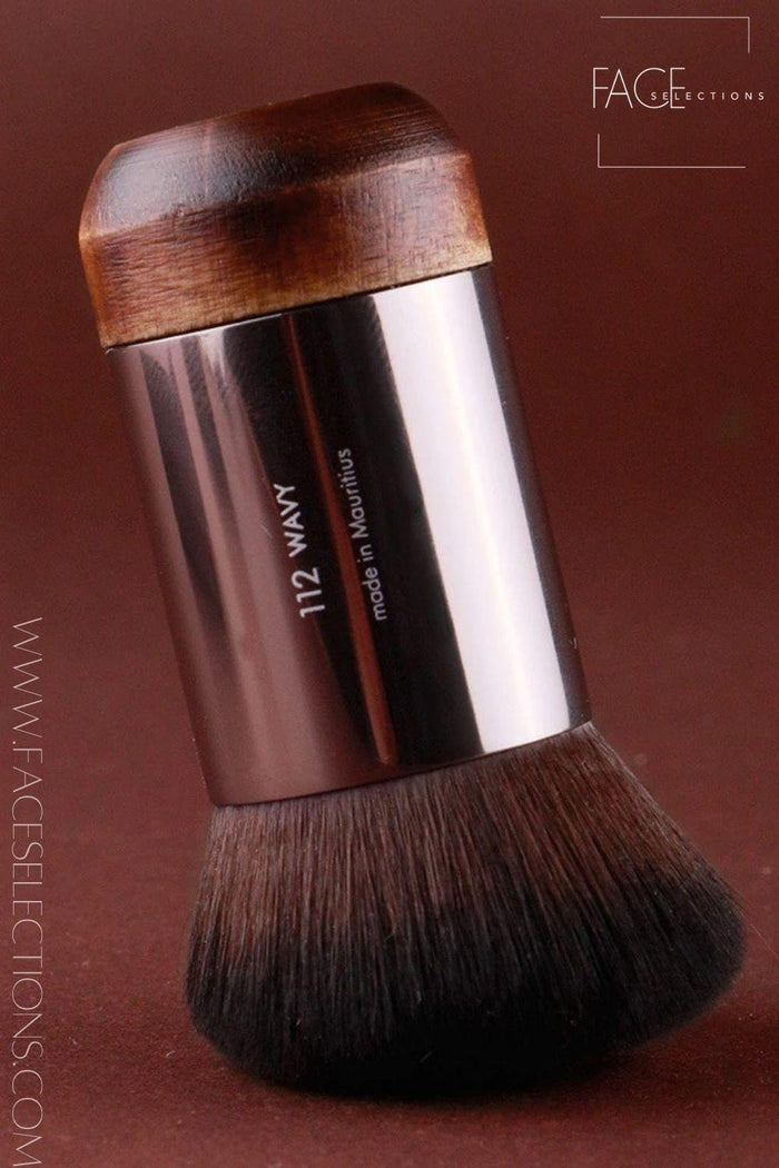 Flat Angled Wooden Foundation Brush