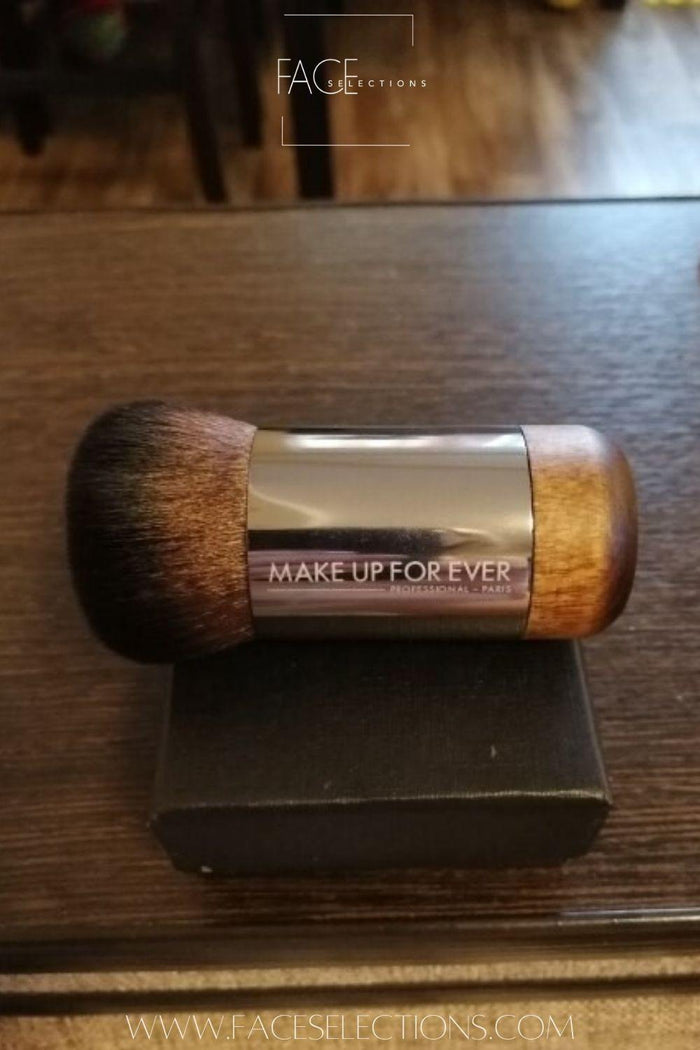 Flat Angled Wooden Foundation Brush