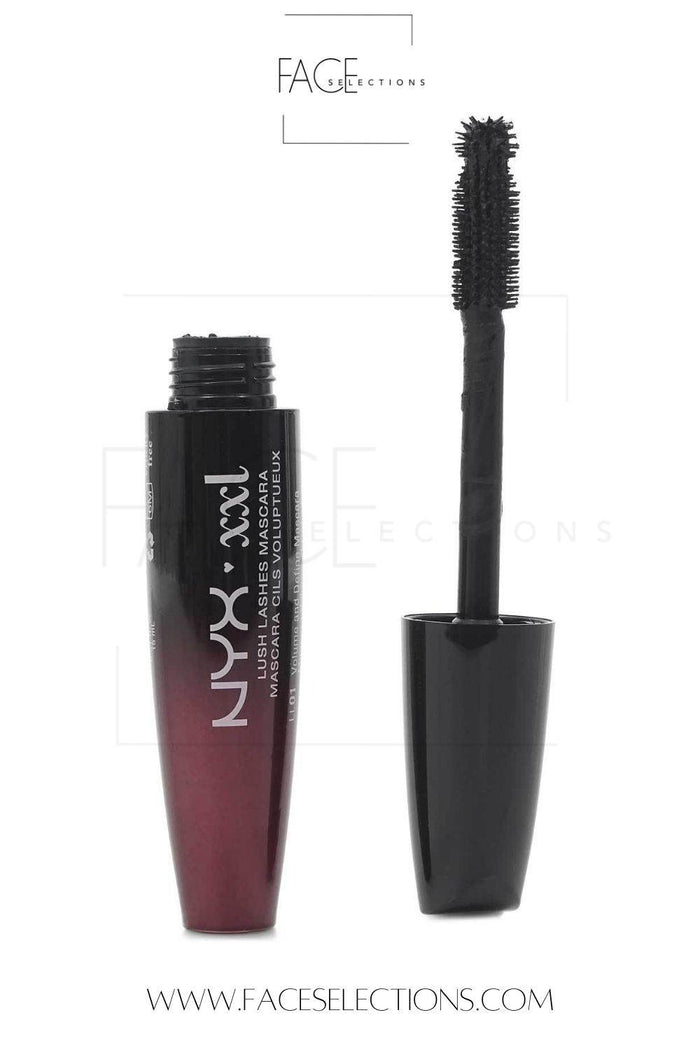 Face Selections NYX Lush Lashes Mascara XXL - Black