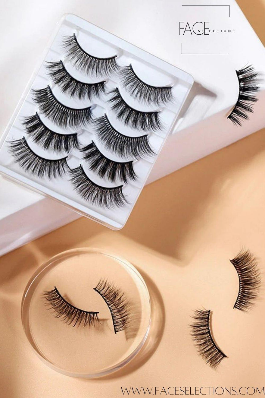 Natural Looking Long False Eyelashes