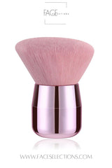 Pink Mushroom Powder Brush