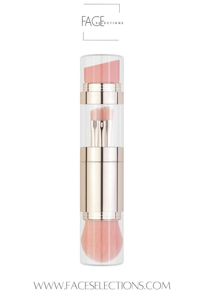 5 in 1 Travel Makeup Brush Set