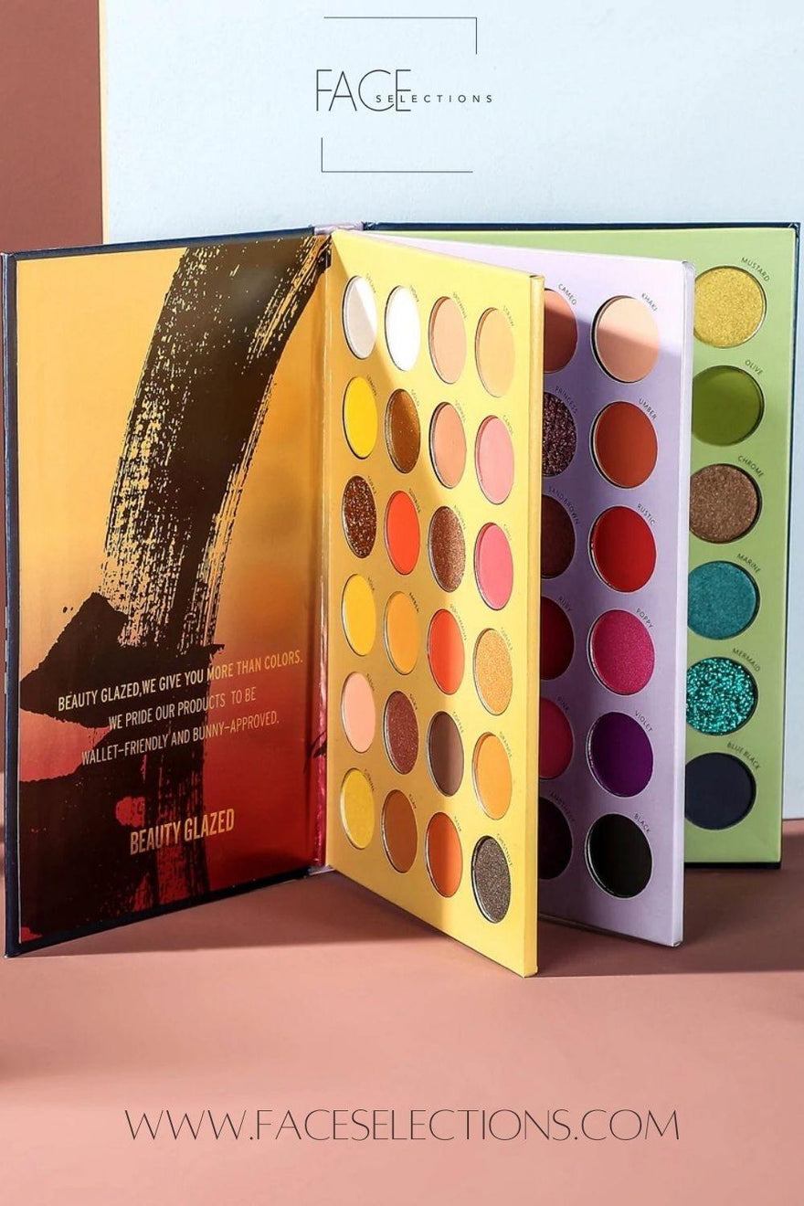 72 Color Full Spectrum Makeup Palette Book