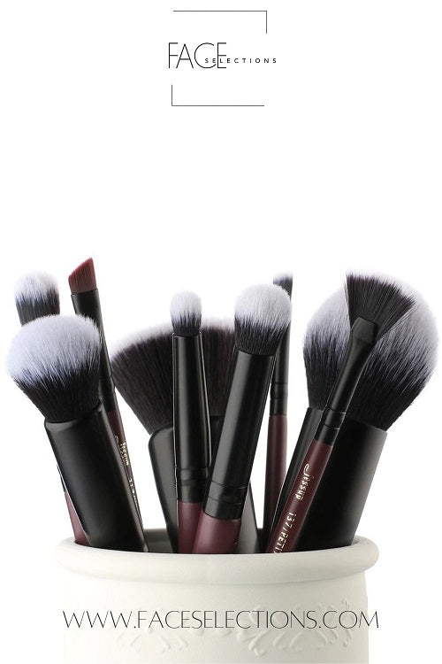 Jessup Makeup Brushes Set & Cosmetic Bag