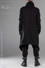 Long Sleeve Cloak Coat Turtleneck