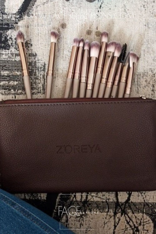 ZOREYA 12pcs Eye Shadow Make Up Brush Set