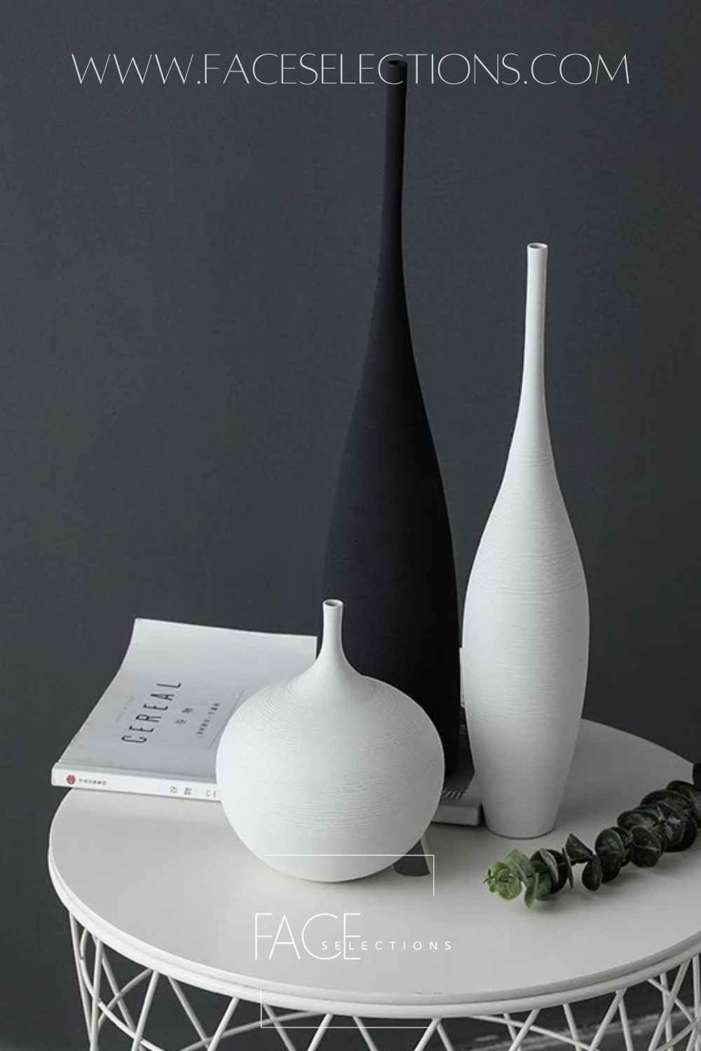 7 Ways To Re-Create the Vibe of Any Room with Modern Art Scandinavian Vases