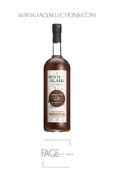 A bottle of Boyd Blair Fish Sauce with Bartacked Corn & Vanilla espresso malt, shown against a plain white background with a website watermark at the top and a store logo at the bottom.