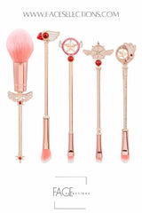 Cardcaptor Sakura Pink Eyeshadow Eyebrow Brushes