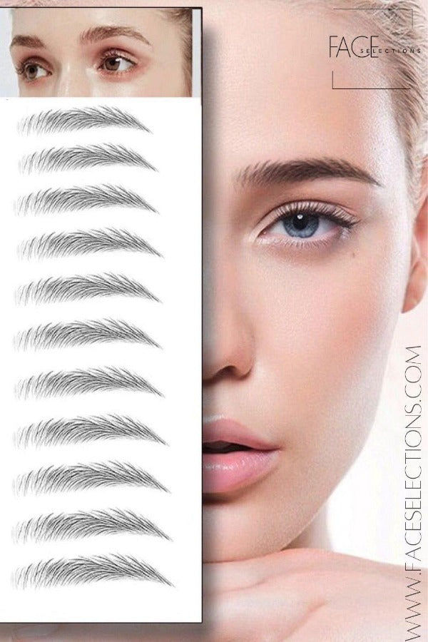 Amazing 4D Eyebrow Tattoo Stickers