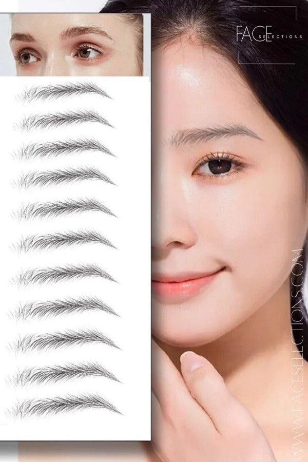 Amazing 4D Eyebrow Tattoo Stickers