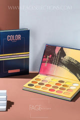 ﻿72 Color Full Spectrum Makeup Palette Book