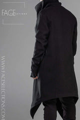 Long Sleeve Cloak Coat Turtleneck