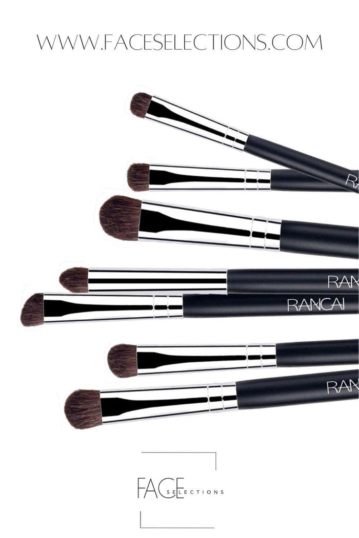 Rancai 7pcs Professional Makeup Brushes Face Selections