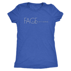 Face Selections Next Level Womens Triblend