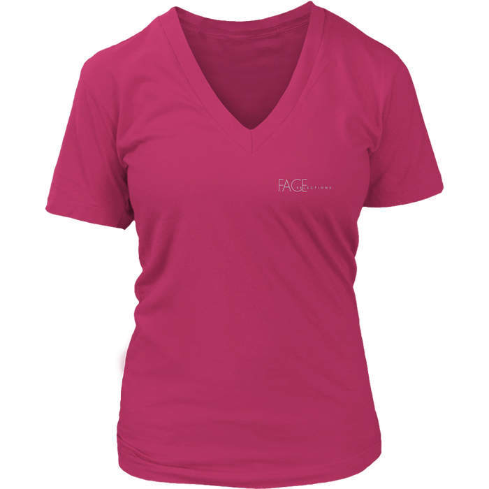 Face Selections District Womens V-Neck