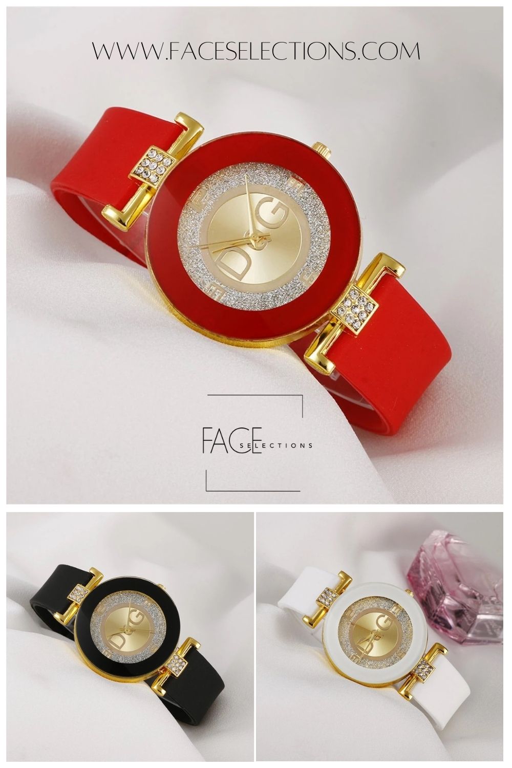 Womens Minimalist Designer Wristwatch