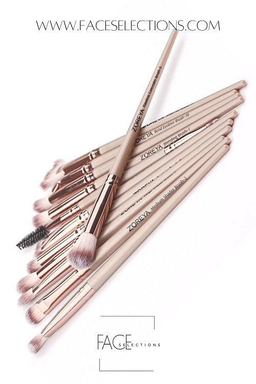 ZOREYA 12pcs Eye Shadow Make Up Brush Set